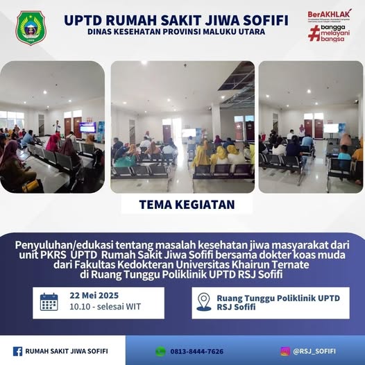 Penyuluhan Masalah Kesehatan Jiwa Masyarakat