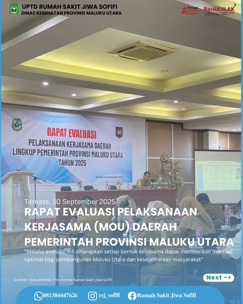 Rapat Evaluasi Kerja Sama Daerah