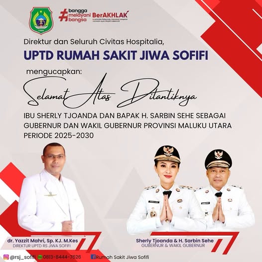 Pelantikan Gubernur Maluku Utara dan Wakil Gubernur Maluku Utara
