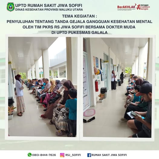 Kegiatan Penyuluhan Tentang Gejala Gangguan Kesehatan Mental