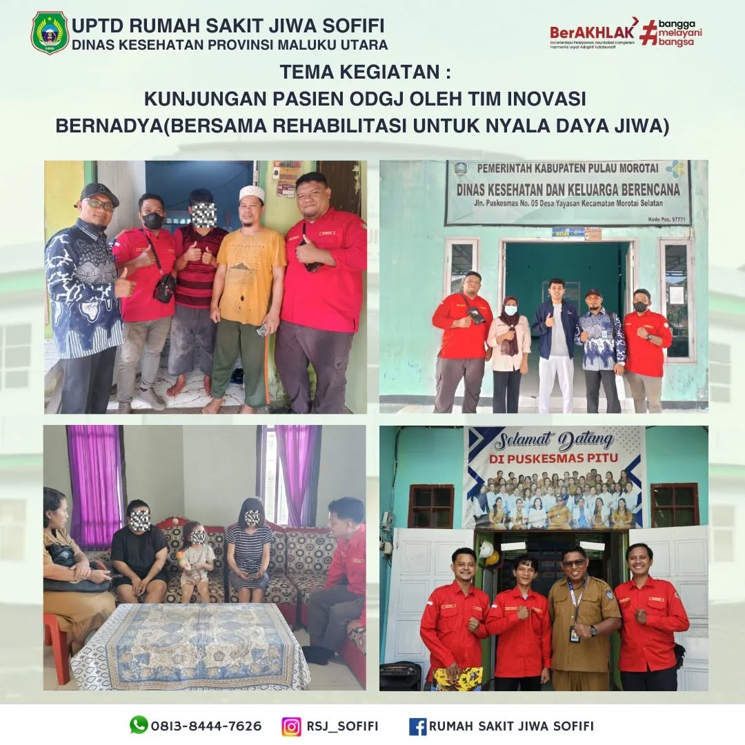 Saatnya Jiwa Kembali Menyala! Bersama Rehabilitasi, Bersama BERNADYA